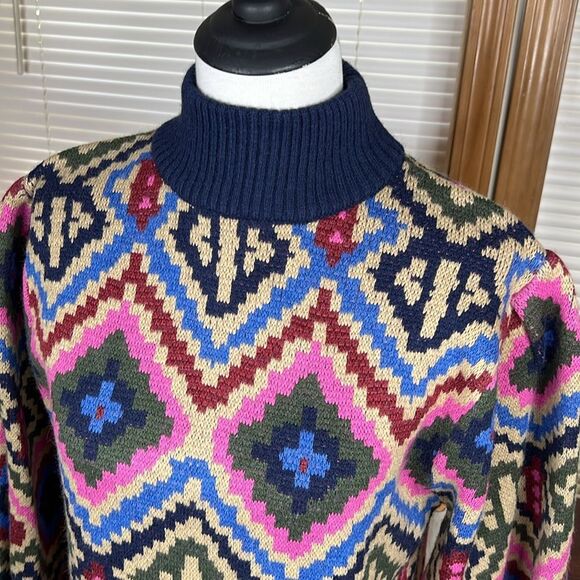 Farm Rio Rauti Long Sleeve Sweater Dress Size Small - Picture 3 of 9